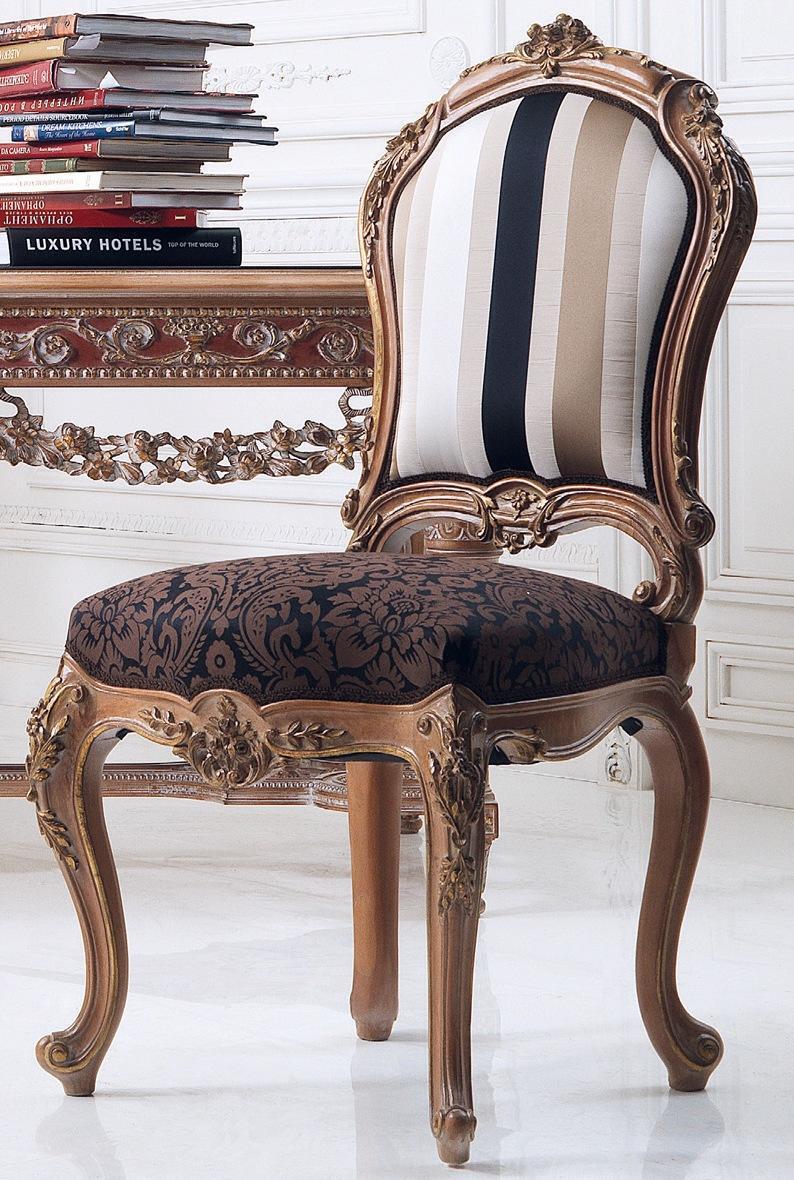 Dining room chair Luxury chairs Living room furniture Italian furniture Baroque Rococo