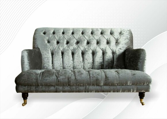 Sofa set of 2 design Chesterfield sofa upholstery couches couch modern luxury new
