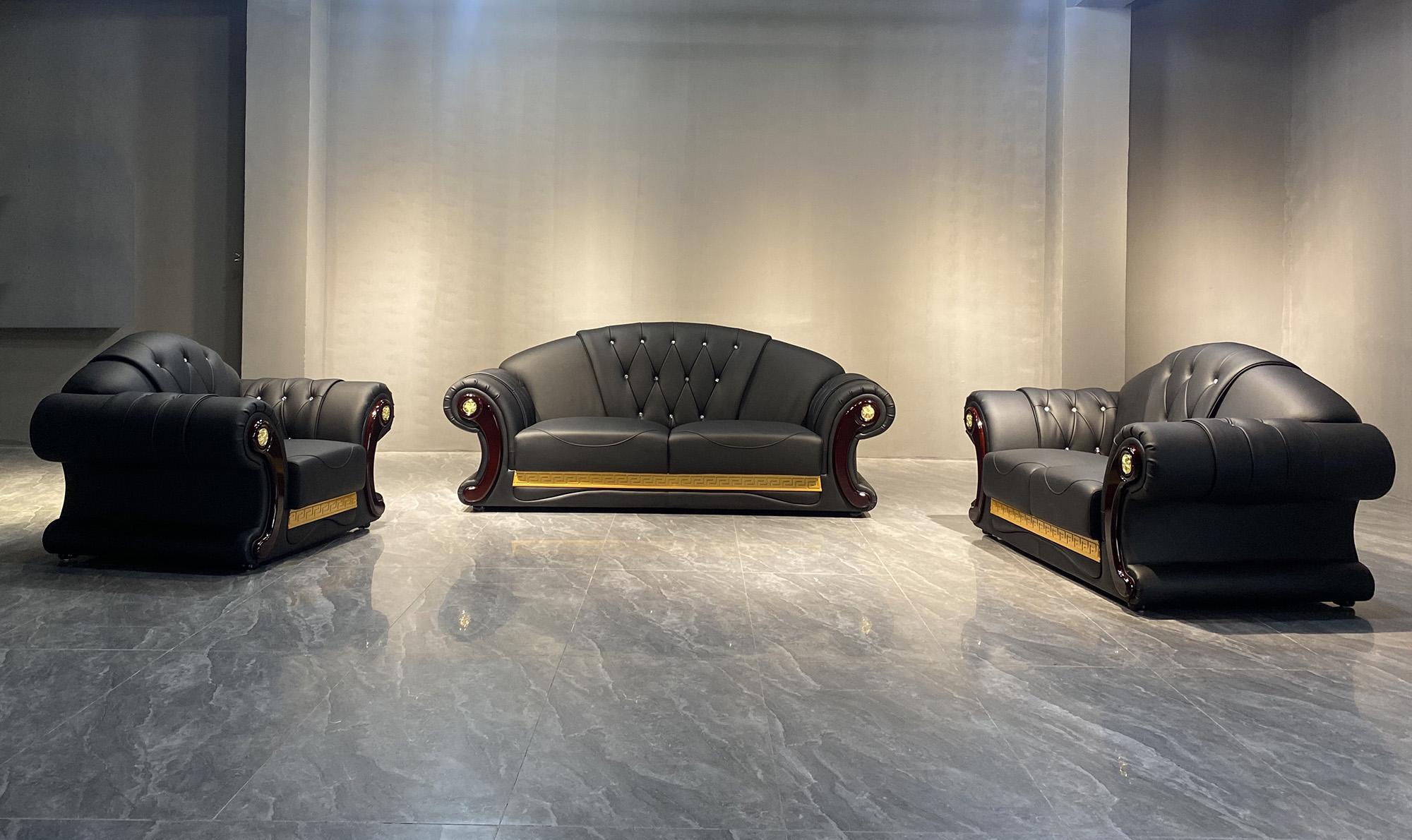 Leather Sofa 3pcs Set Sofa Couch Group Sets Living Room