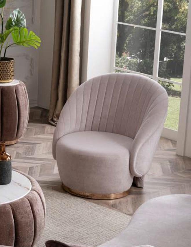 Armchair Relax Chair Armchair Chairs Upholstery Single Seater Furniture Fabric Textile