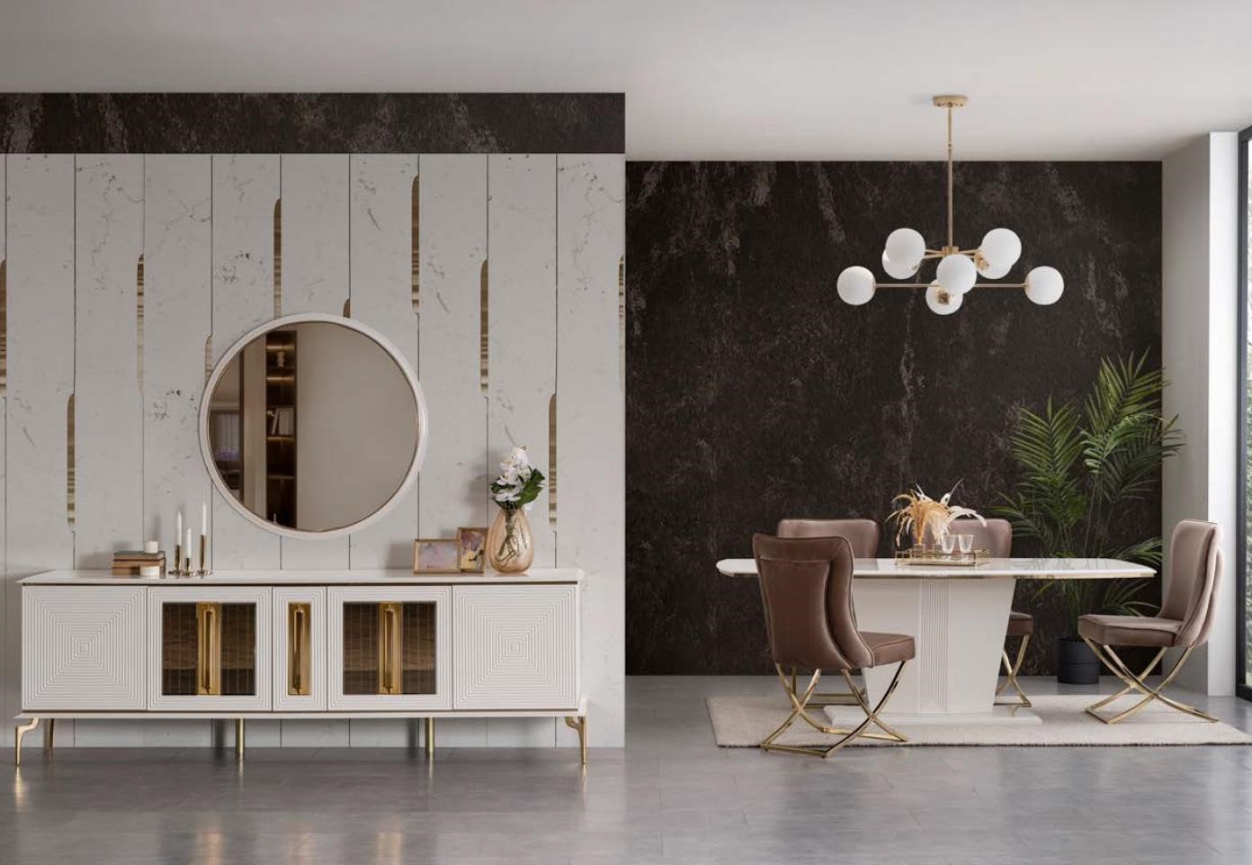 Luxury sideboard xxl chest of drawers 240cm cabinet chests of drawers sideboard Big 2tlg