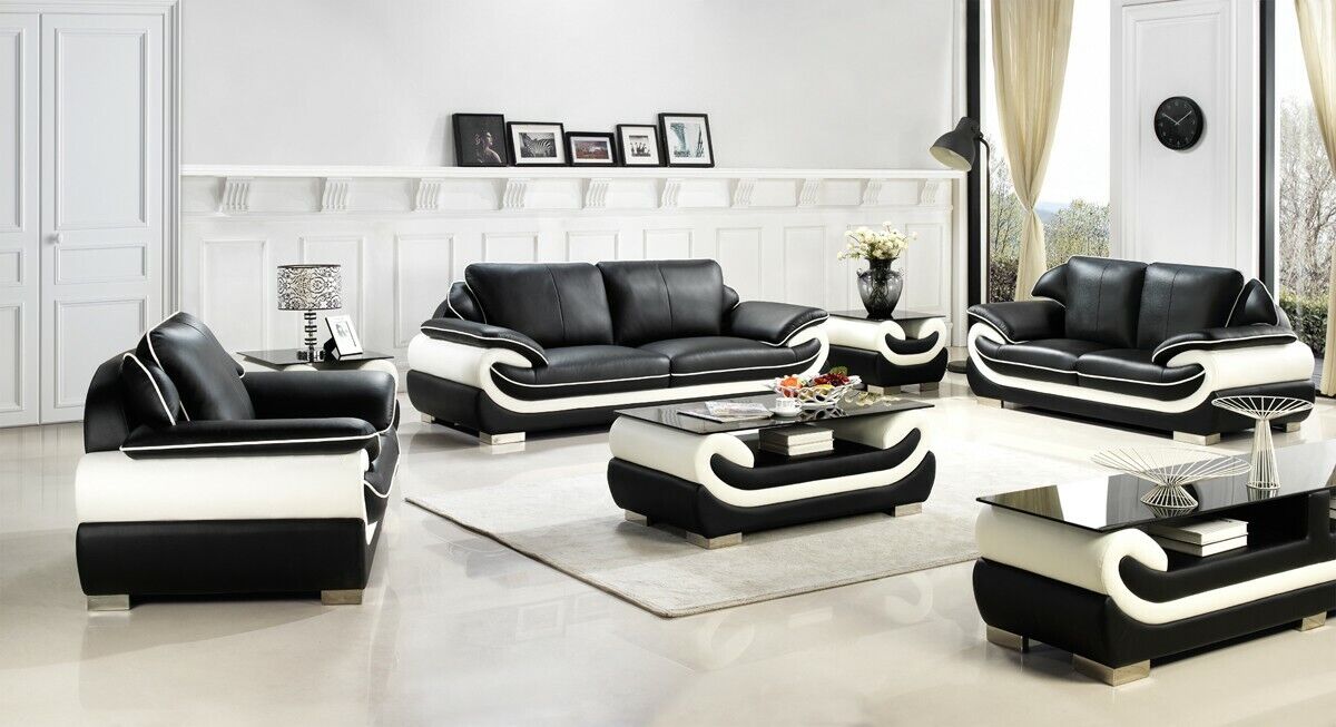 Sofa set upholstery sofa + USB set 3+2+1 leather couches sofas set seat T777