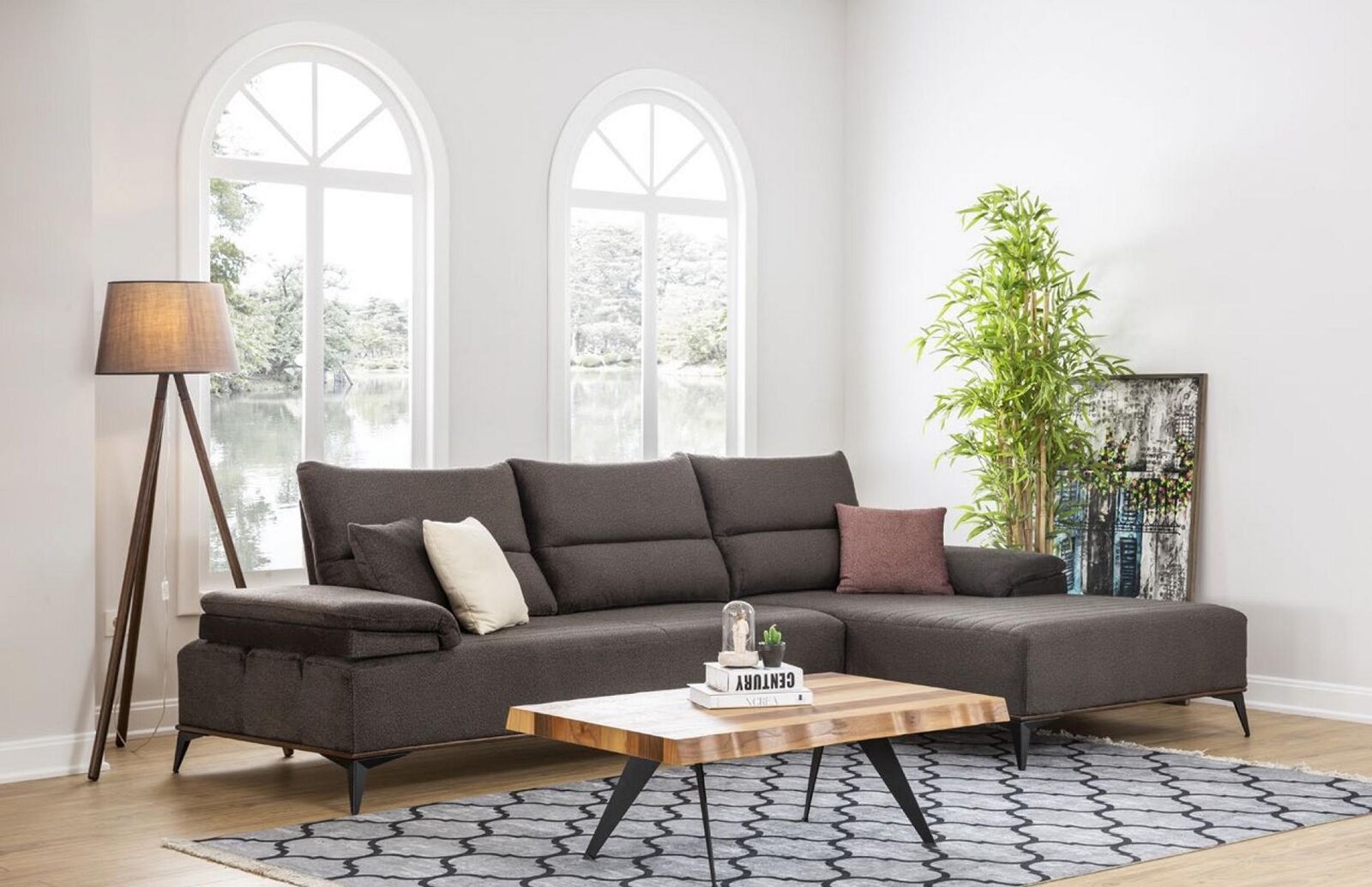 Corner sofa L shape sofa couch design couches upholstery textile corner set