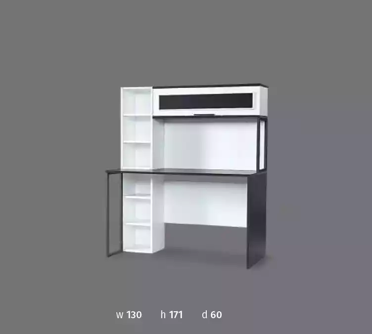 Secretary Desk Table 130x60x171 Desks Tables Furniture Wood Computer