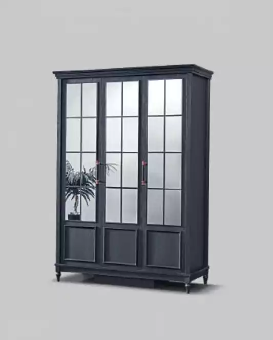 Black Wardrobe Design Wardrobe Luxury Furnishing Bedroom Furniture