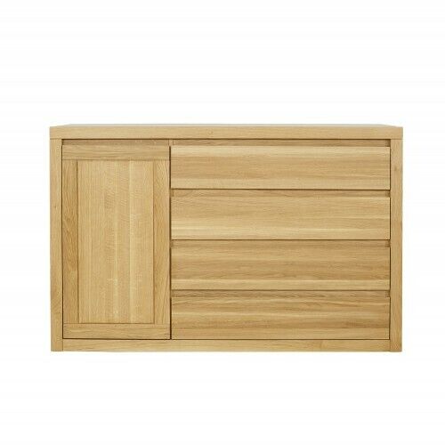 Dresser chest of drawers solid wood cabinets real wood 140x90cm chests of drawers oak