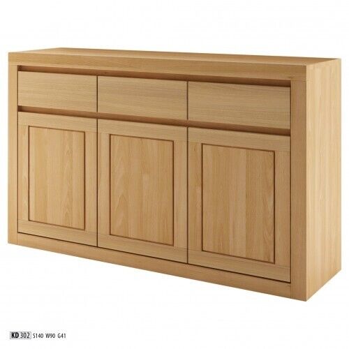 Designer chest of drawers solid wood chests of drawers cabinets real wood oak 140x90cm