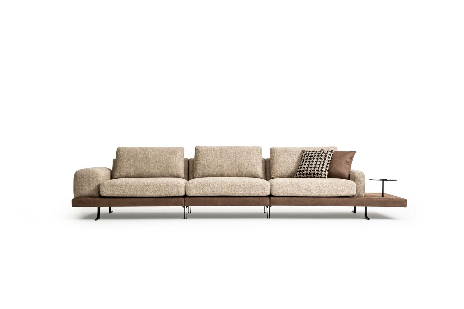 Sofa 5 Seater Luxury Upholstered Sofa New Design Textile Living Room Modern