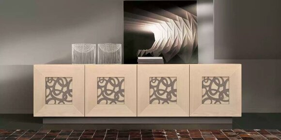 Sideboard luxury design furniture wood designer living room new