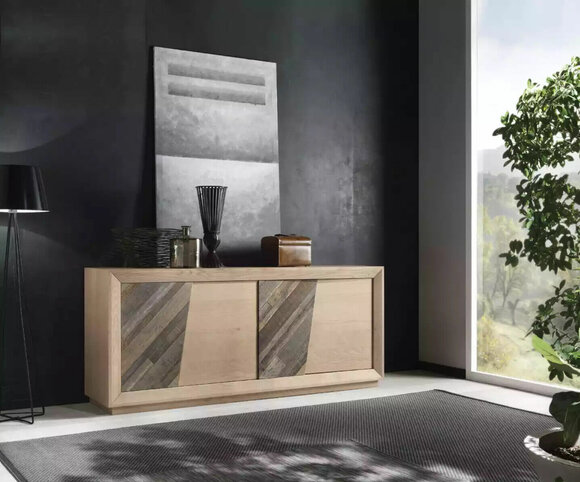 Living room sideboard modern new rocking brown luxury