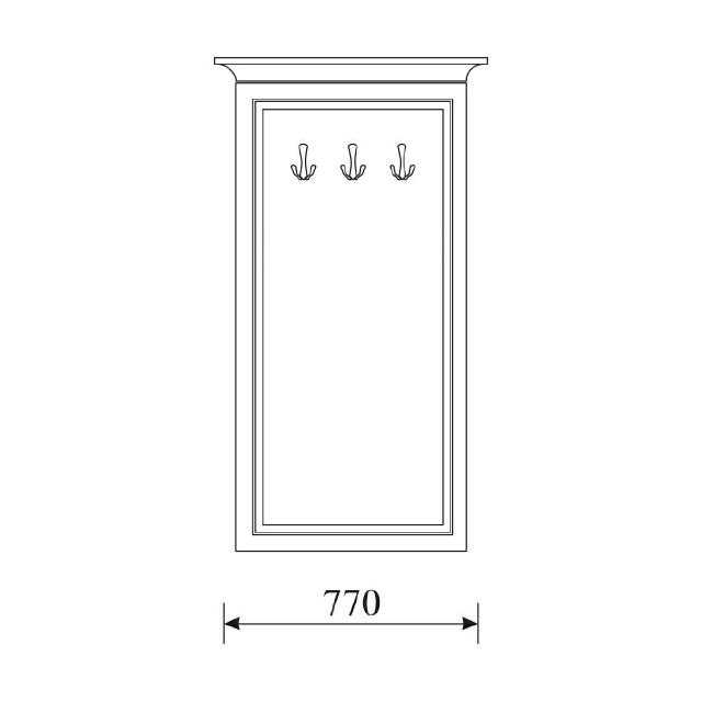 Classic Wardrobe Coat Racks Colonial Style Real Wood New ODW