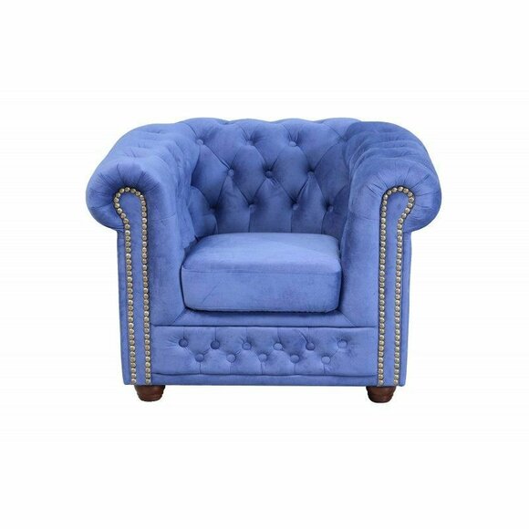 Chesterfield York Textile Couch Upholstery Sofas Couches Armchair Chair Lounge Club