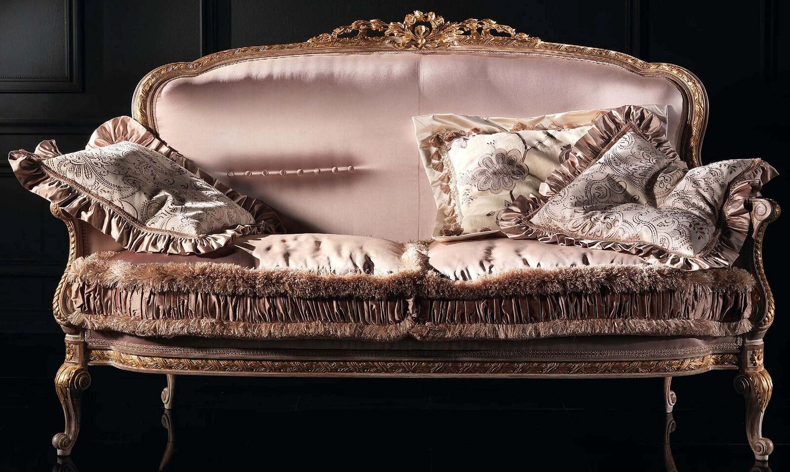 Design upholstery textile sofas couches luxury sofa 2 seater furniture couch furnishings