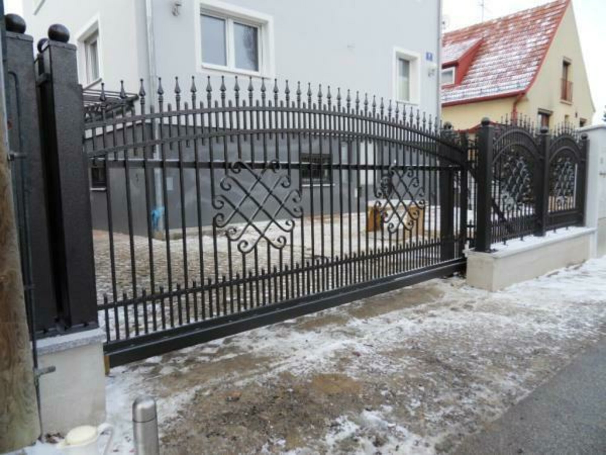 Classic sliding gate modern electric gates driveway sliding gate 1fm M084 New
