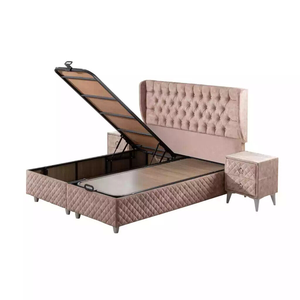 Beds Hotel bed 160x200cm incls. mattress Bed frame design soft