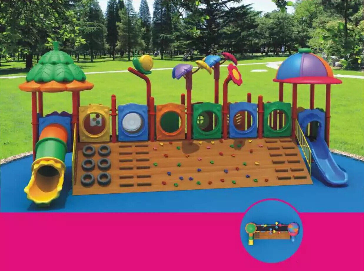 Playground Entertainment for children Play tower Slides Tower Children\'s