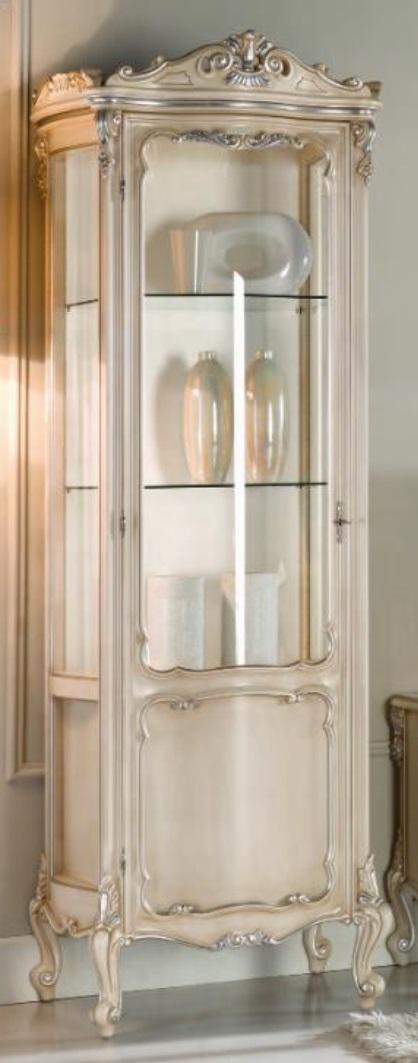 Display Cabinet Glass Cabinet White Italian Furniture Display Cabinets Cabinets Living Room Cabinet