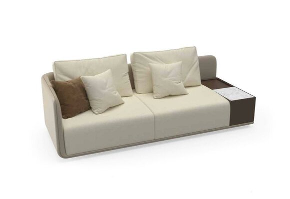 Luxury Sofa Three Seater Couch Modern Upholstered 3 Seater Textile Couches Furniture