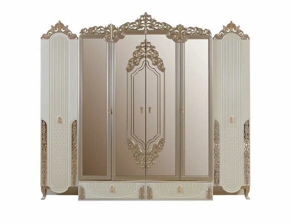 Bedroom wardrobe material wood cupboard modern beige