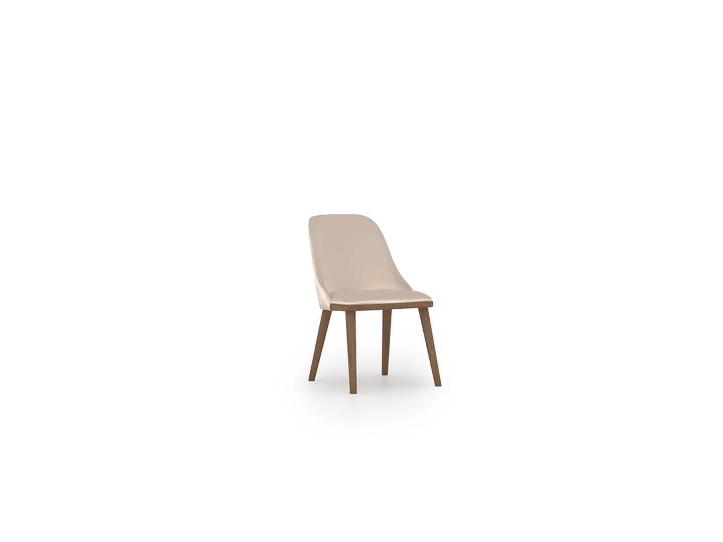 Style Modern Chair Dining Room Furniture Luxury Wood White Chairs Design