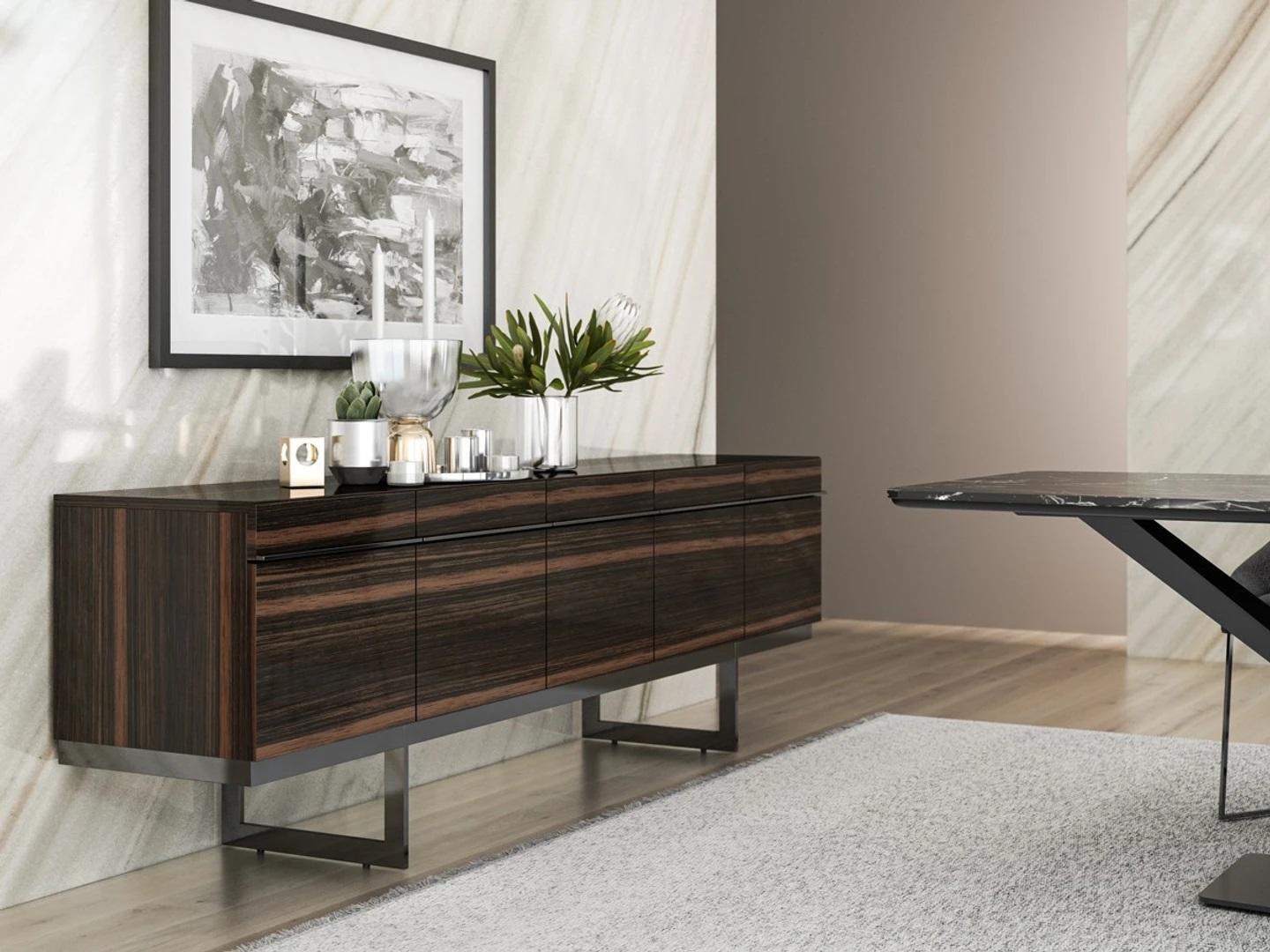 Dining Room New Furniture Sideboard Modern Dresser Design Wooden Cabinet New