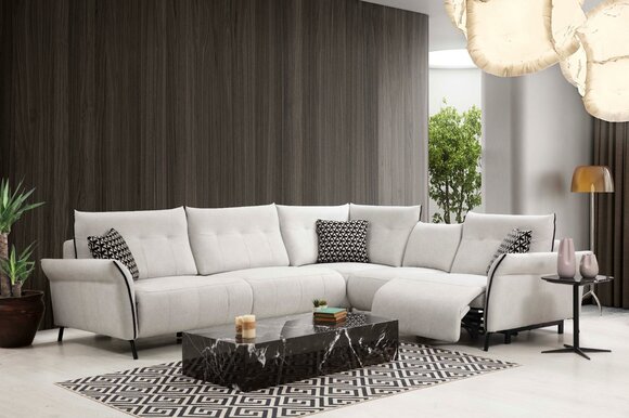 Corner sofa living room sofa couch upholstery textile furniture modern designer new