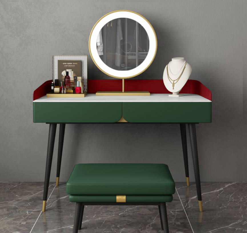 Dressing table mirror console bedroom wood table luxury new
