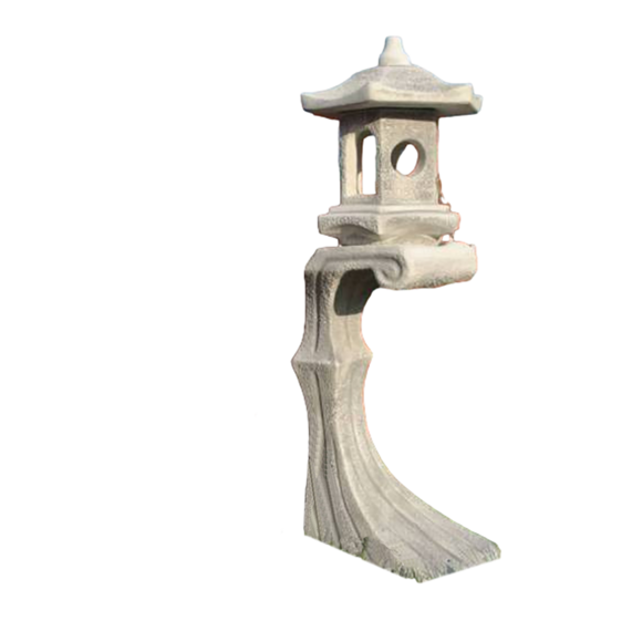 Lanterns garden lamps stone lantern stone lamp garden light cast stone 1903