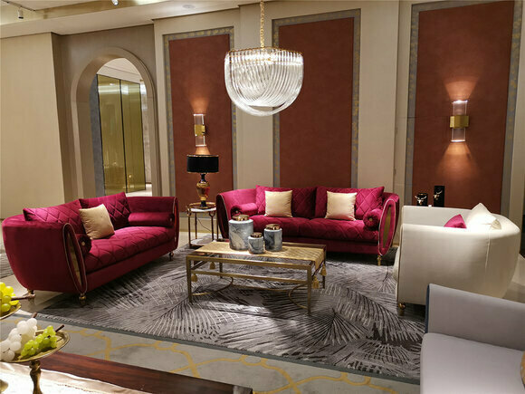 Sofa set 3+2+1 seater set design sofa upholstered couch couch modern set