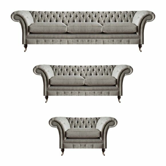 Exklusive Chesterfield Couchen Designer Zweisitzer Dreisitzer Sessel