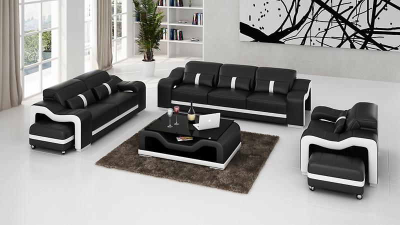 Modern sofa set 3+1+1 complete furniture set new living room