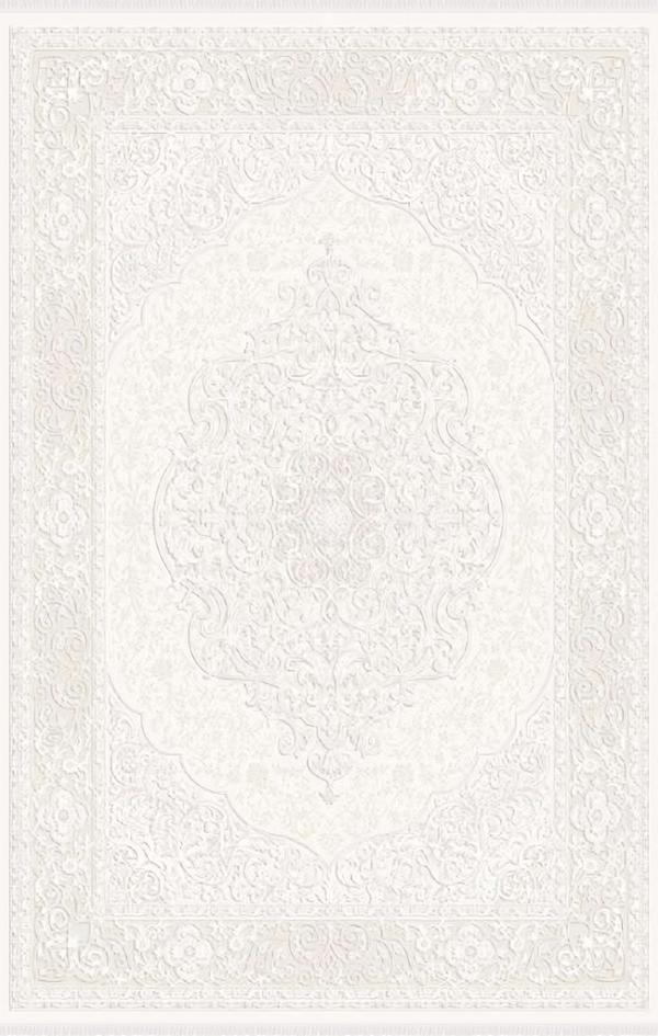 Floor covering artificial fiber carpet rug cream short pile living room rectangle