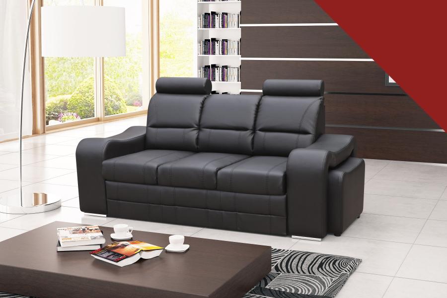 Sofa bed folding couch 3-seater sleep function + storage box couch sofa folding sofa