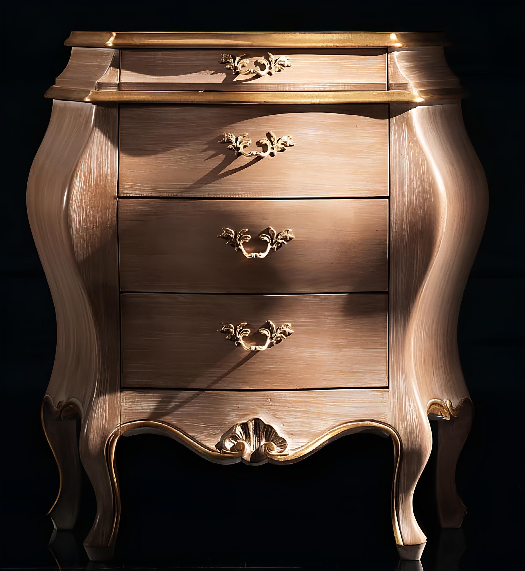 Nightstand Design Table Furniture Nightstands Wood Bedroom Side Table New