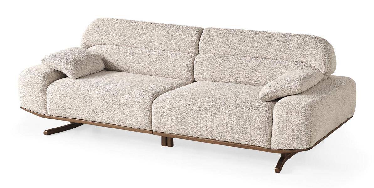 3-Seater Sofa Modern Living Room Upholstered Furniture Three-Seater Upholstered Sofa