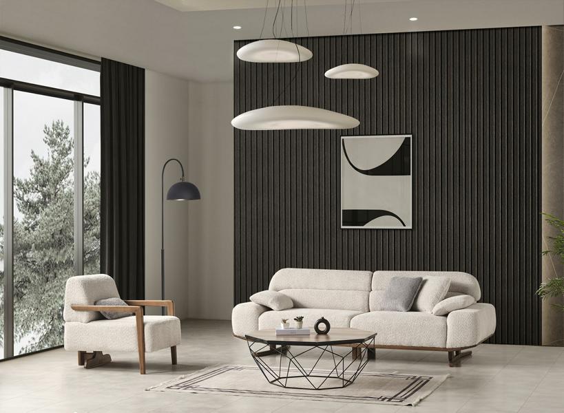 2-piece sofa set luxury sofas complete 3+1 seater upholstery furniture