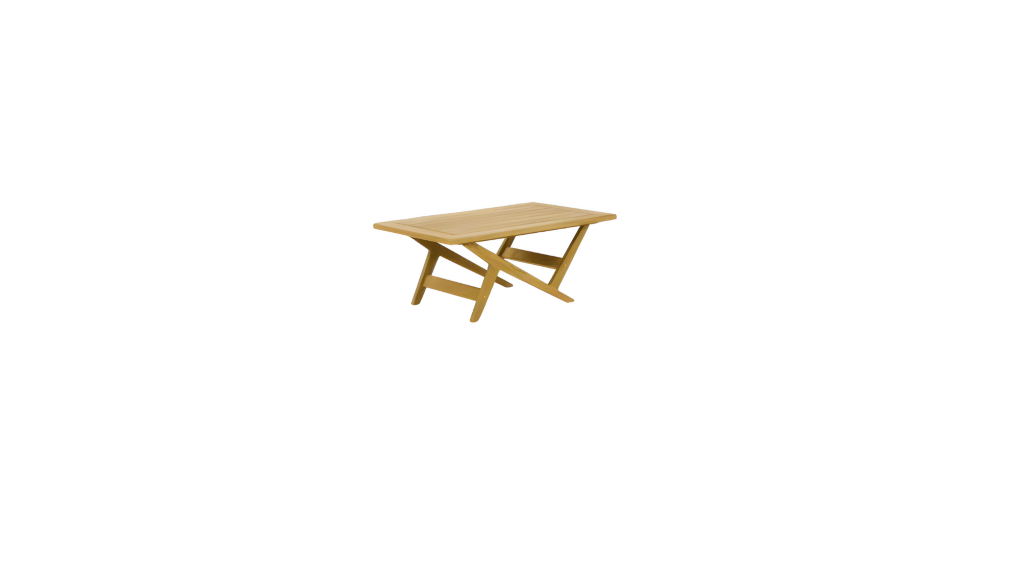 Modern wooden table designer terrace furniture robust outdoor coffee table