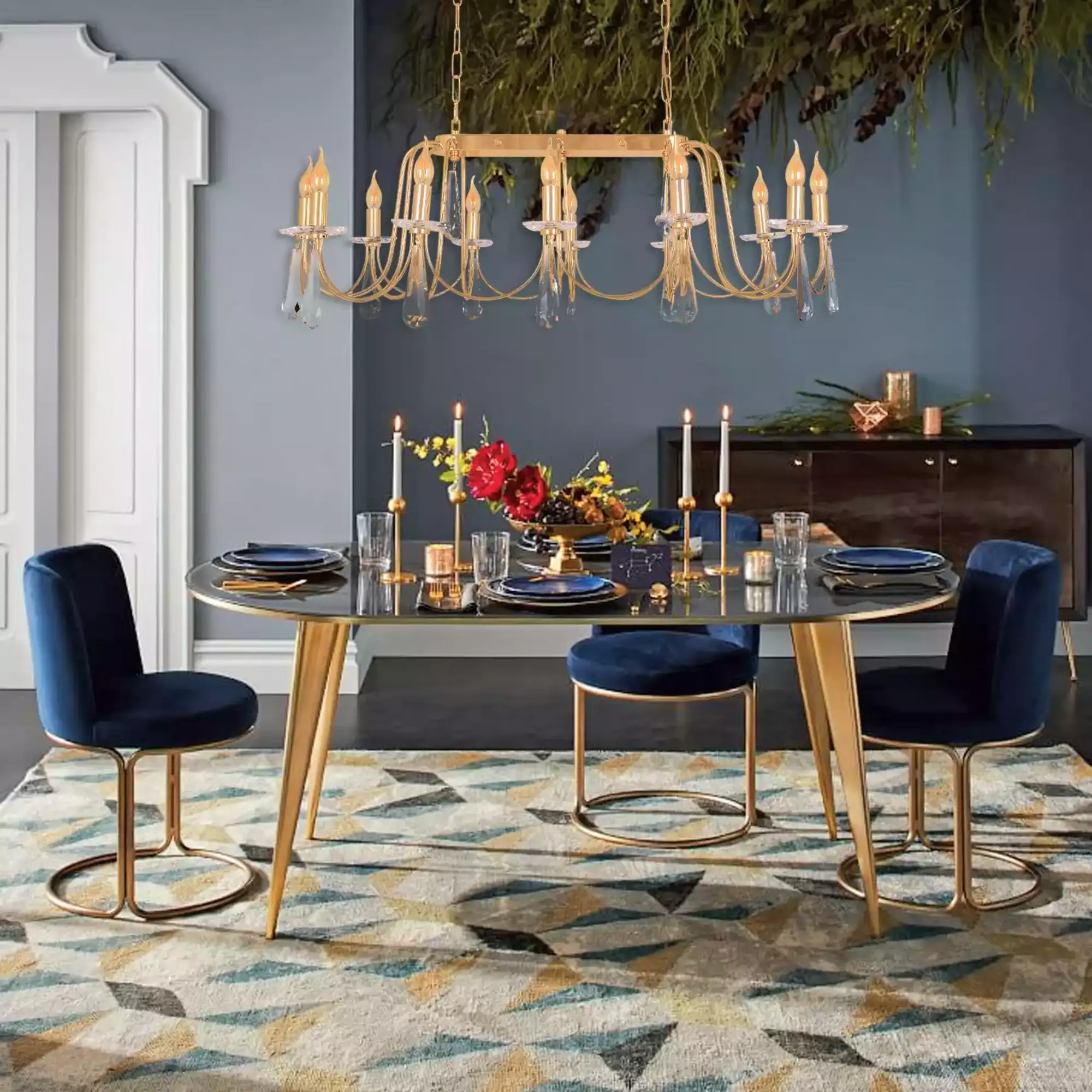 Lamp Pendant Light Chandelier Crystal Lamp Ceiling Light Lamps 106x80