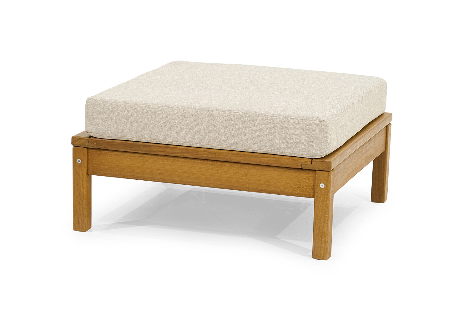 Modern garden stool Brown Elegant garden furniture Luxurious cushion pillows