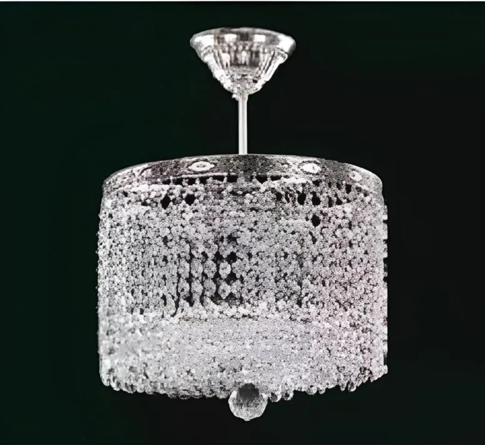 Chandelier Ceiling Light Luxury Gold Ceiling Lamp Crystal Art