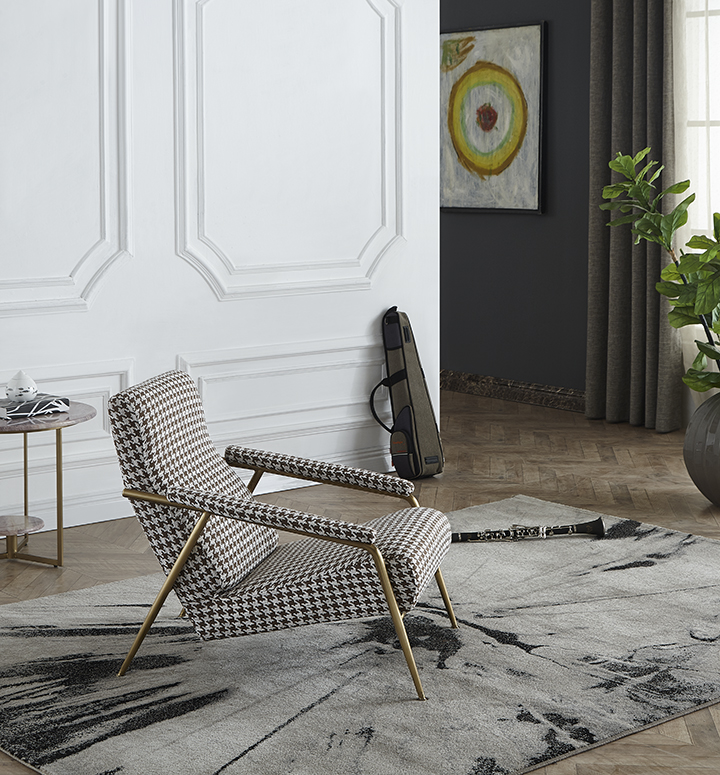 Armchair Design Couch Sofa Relax Fabric Lounge Luxury TV Club Upholstered Seater