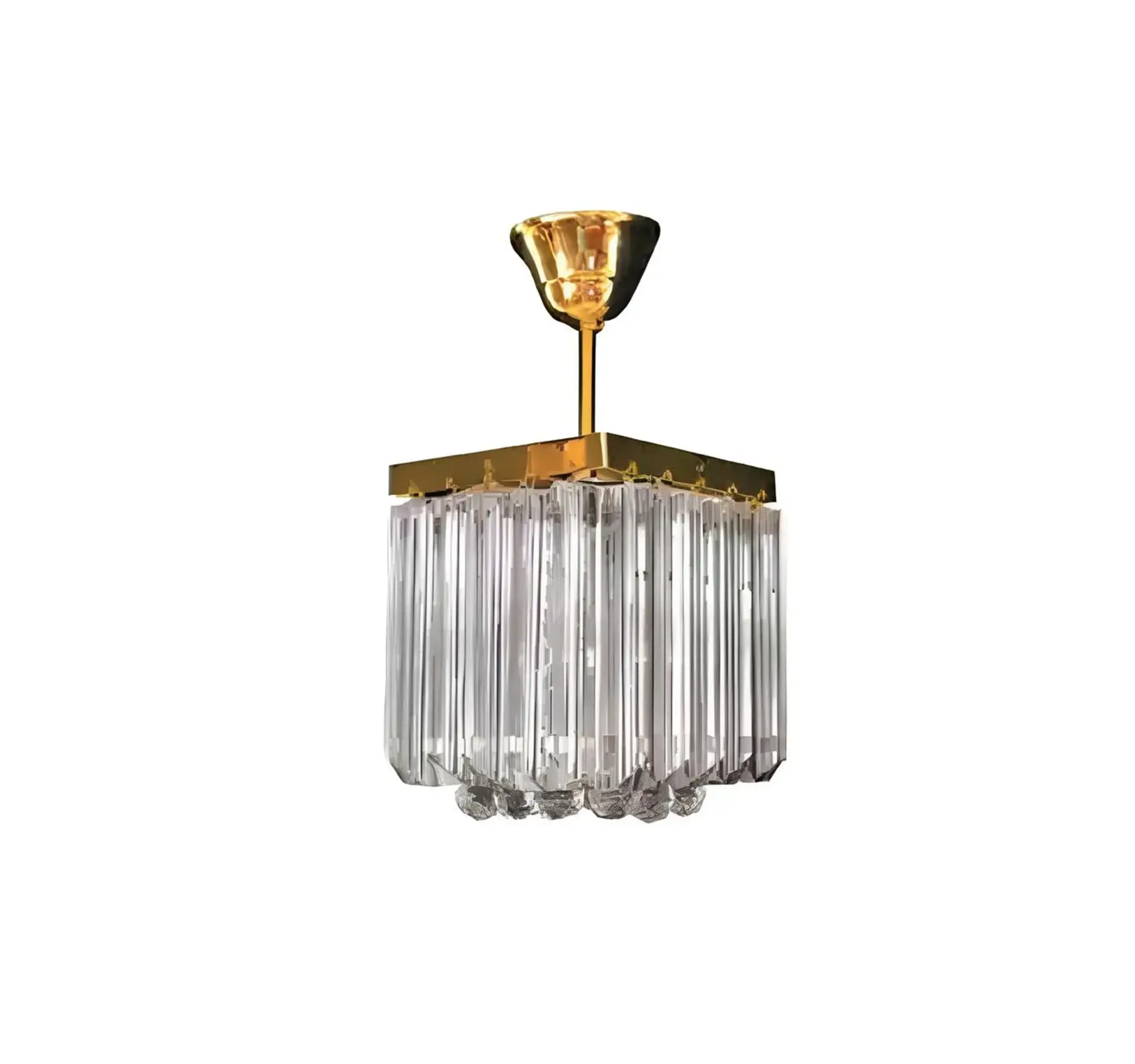 Ceiling lamp ceiling chandelier luxury gold chandelier crystal art
