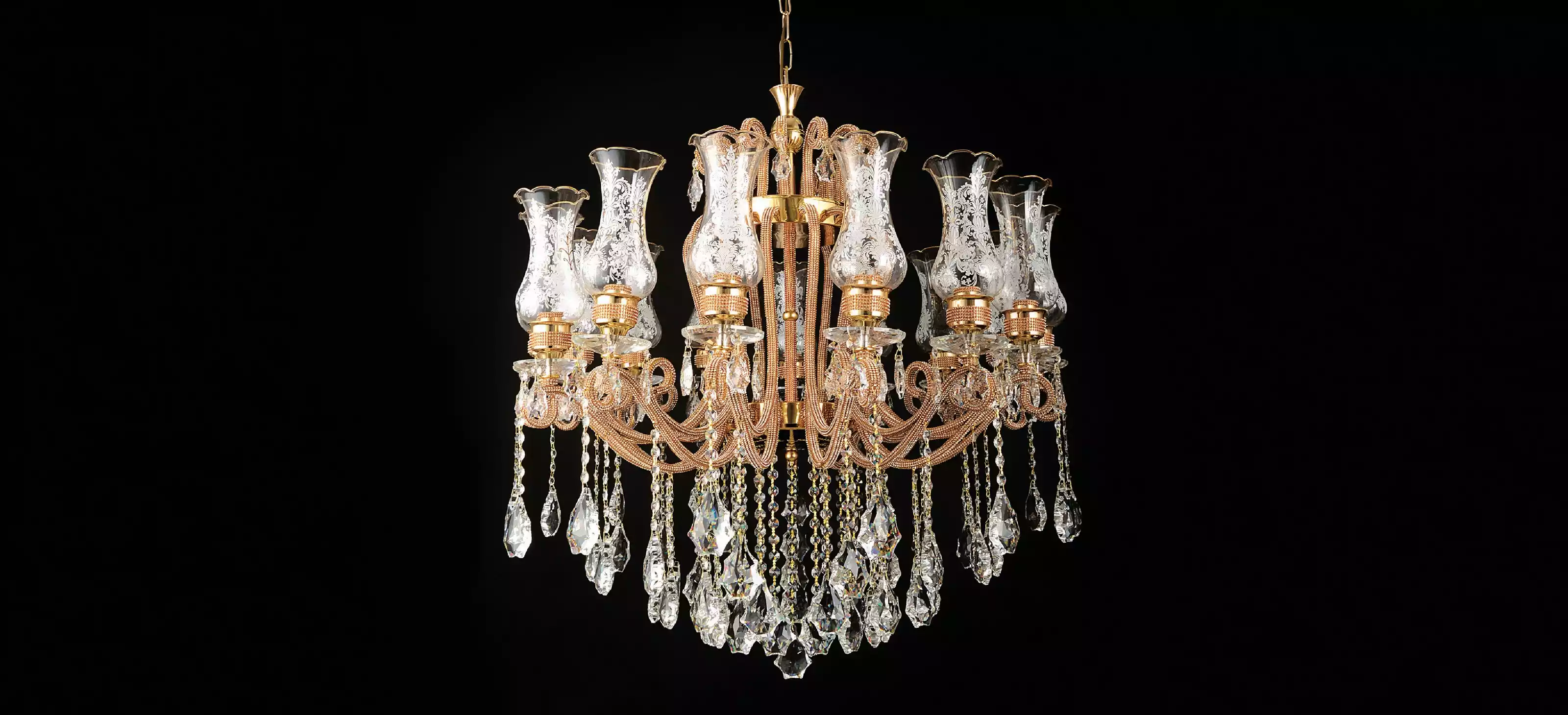 Luxury chandelier crystal ceiling light chandelier ceiling lamp gold lamp