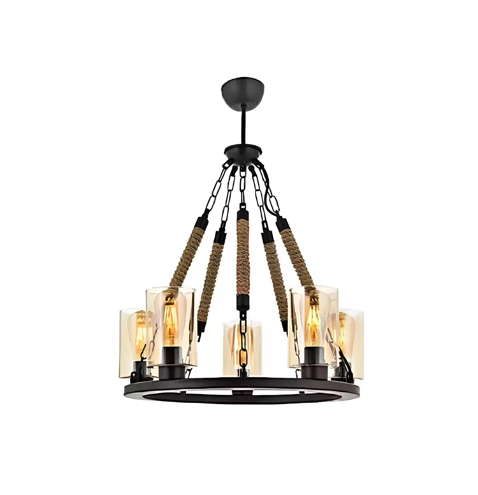 Chandelier ceiling lamp lighting fixture ceiling light lamps glass black