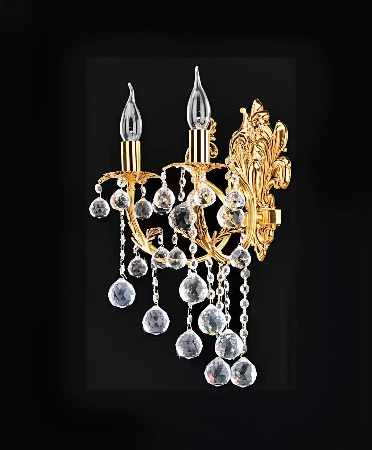 Wall lamp wall lights wall sconce chandelier wall lamps crystal gold