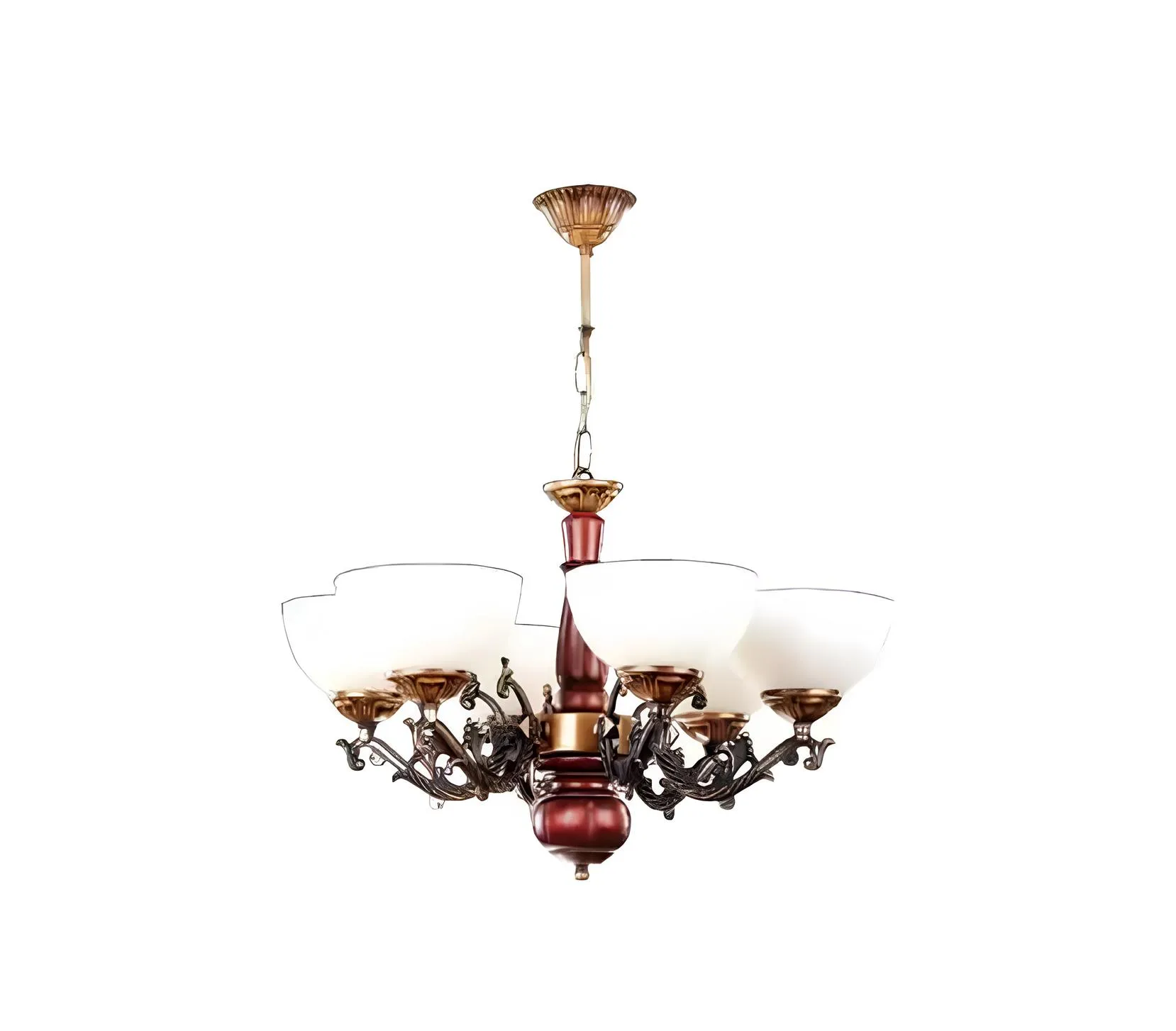 Chandelier ceiling chandelier ceiling lamp lamps brown classic
