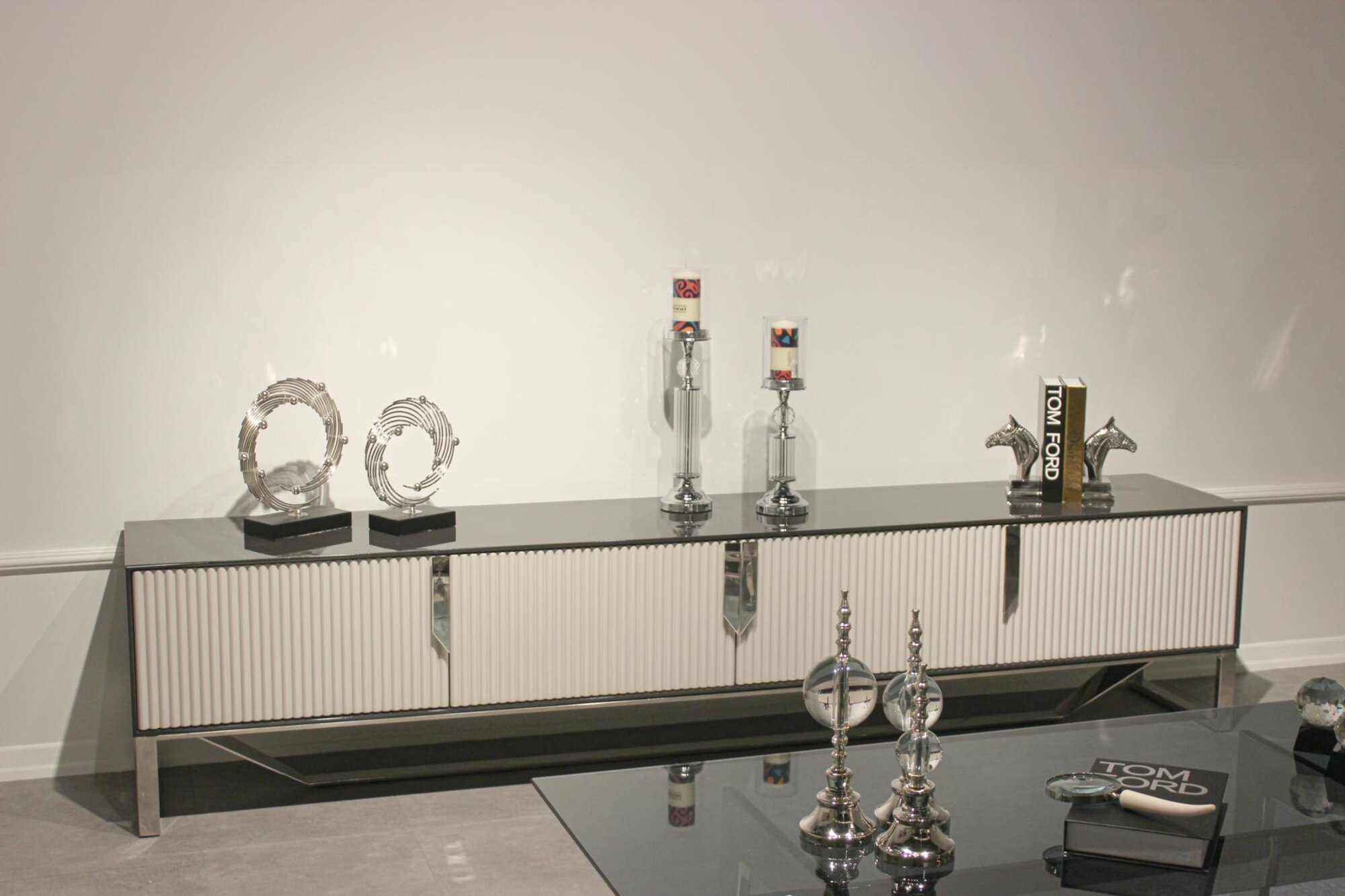 TV stand living room furniture luxury design modern interior TV cabinet