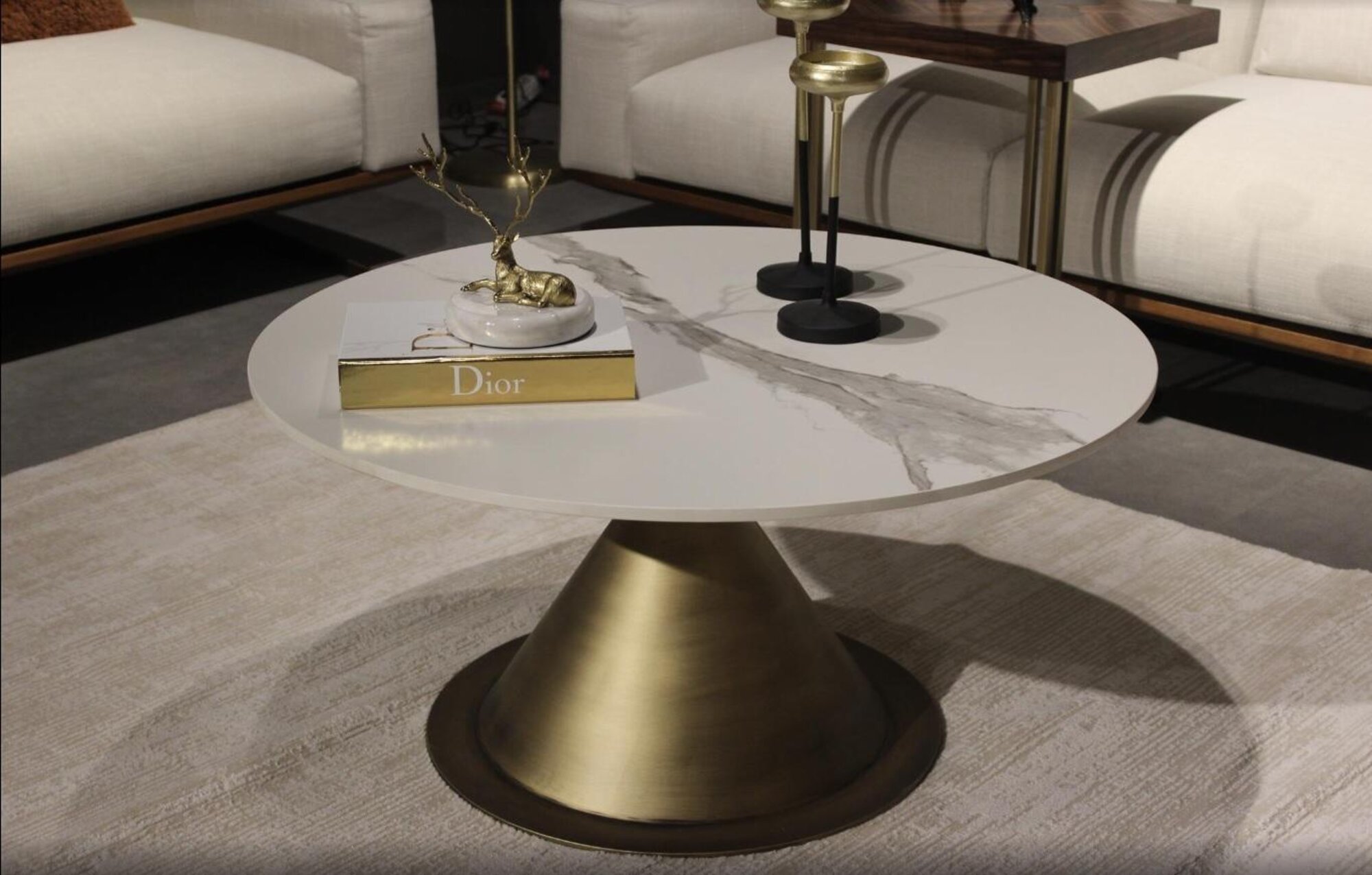 Luxury coffee table living room design furniture modern table decor