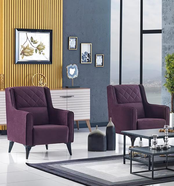 Armchair Club Chair Lounge Chair Chair Reception Hotel Lobby 2-piece