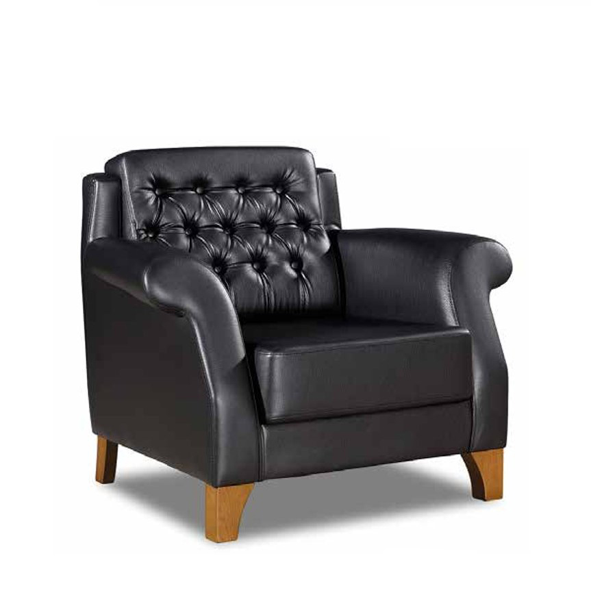 Sofa Armchair Recliner Upholstered Chair Swivel Couch Lounge Club Chesterfield